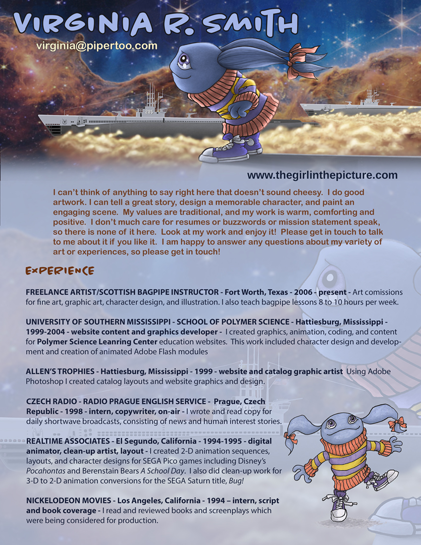 Virginia R. Smith Resume page 1